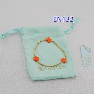Enewton Gold Bead Cross Bracelet